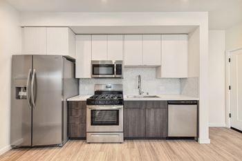 Kitchen with appliances